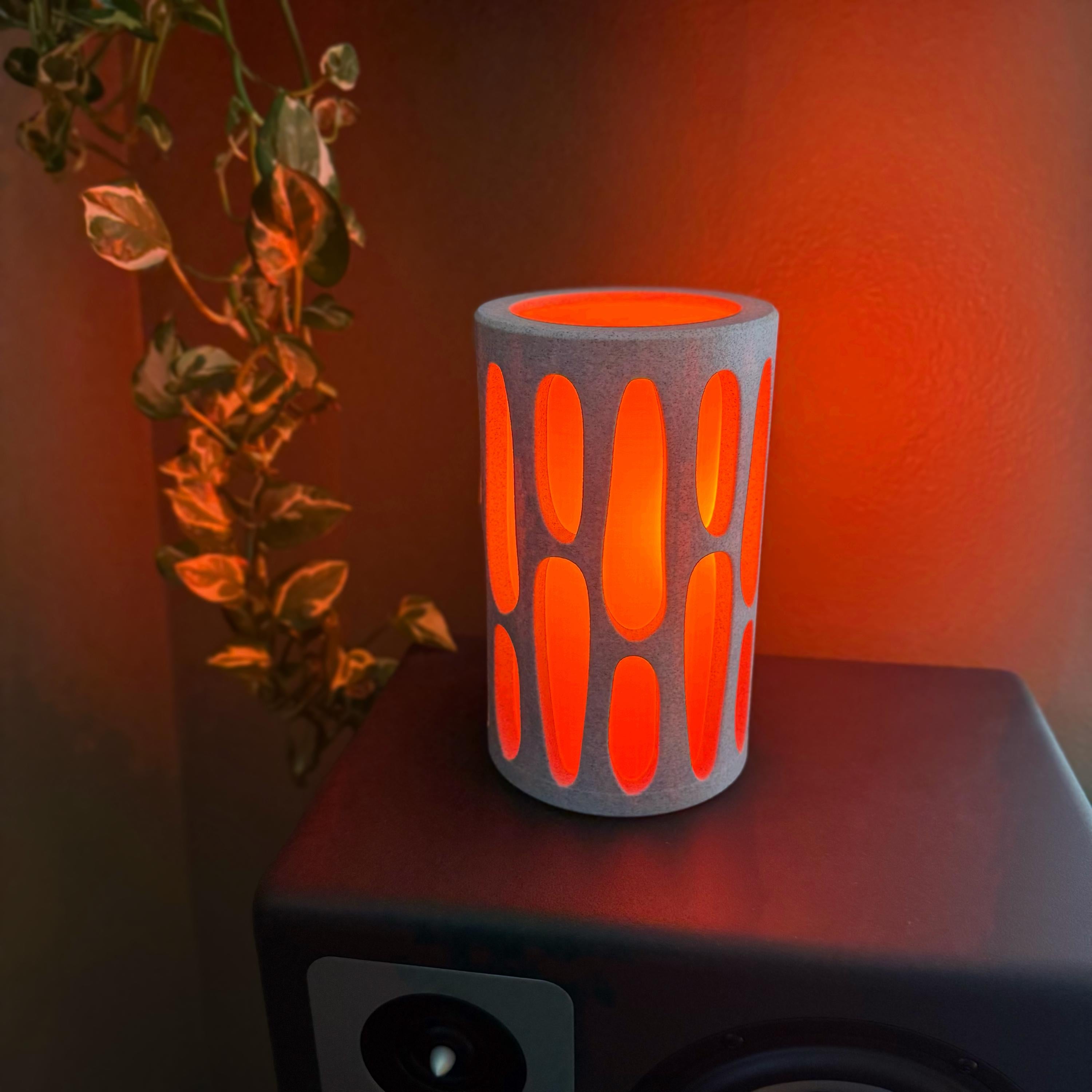 Strata Table Lamp - Marble