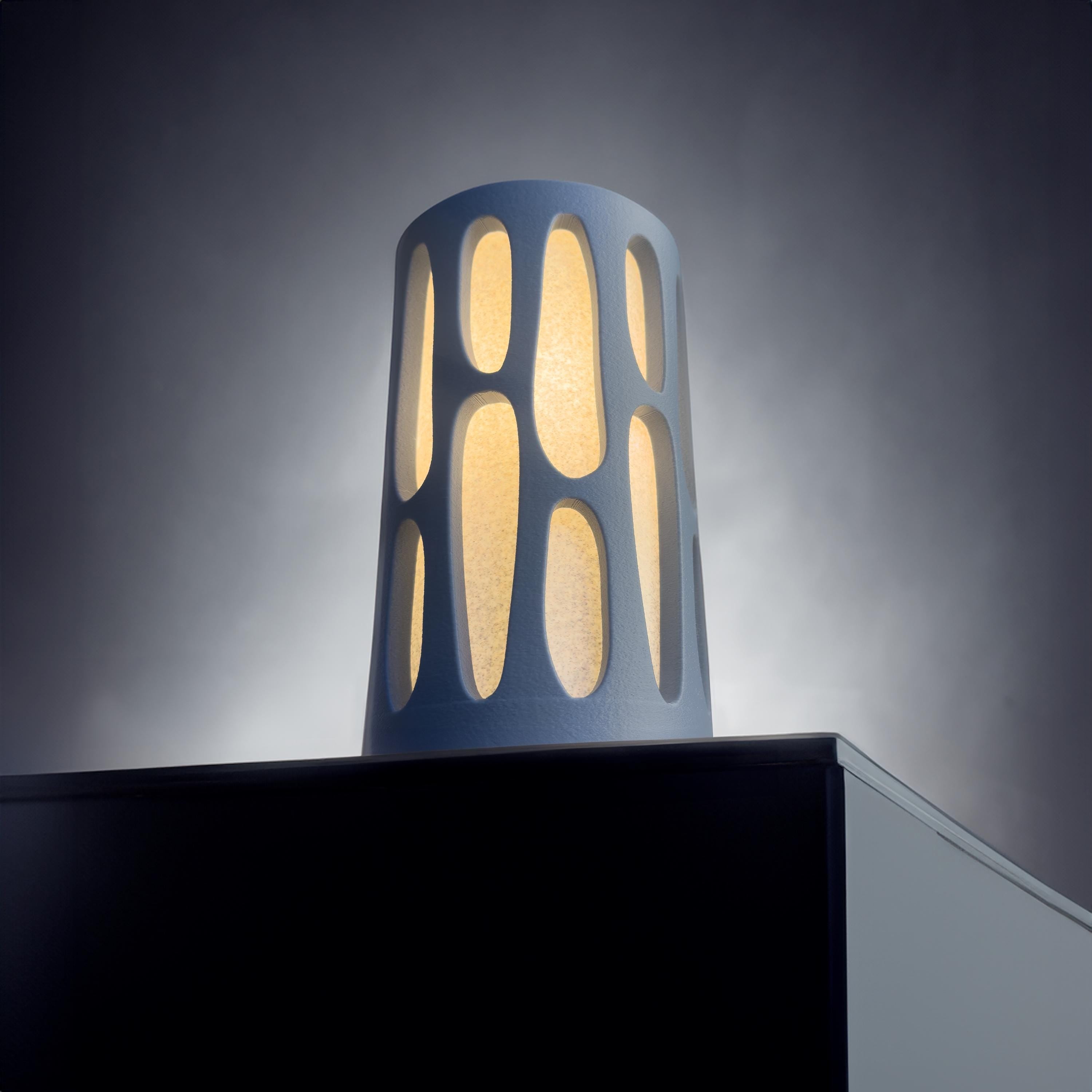 Strata Table Lamp - Marble