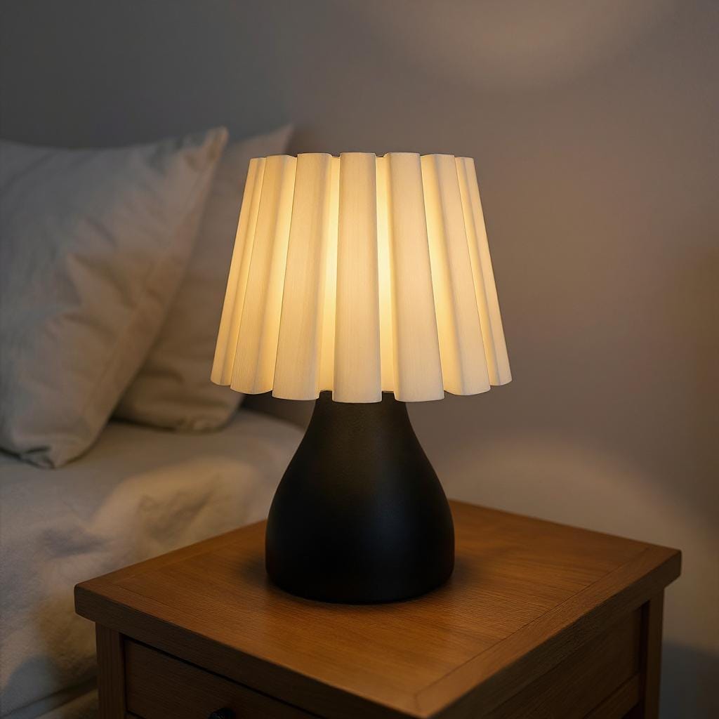 Plissé Table Lamp