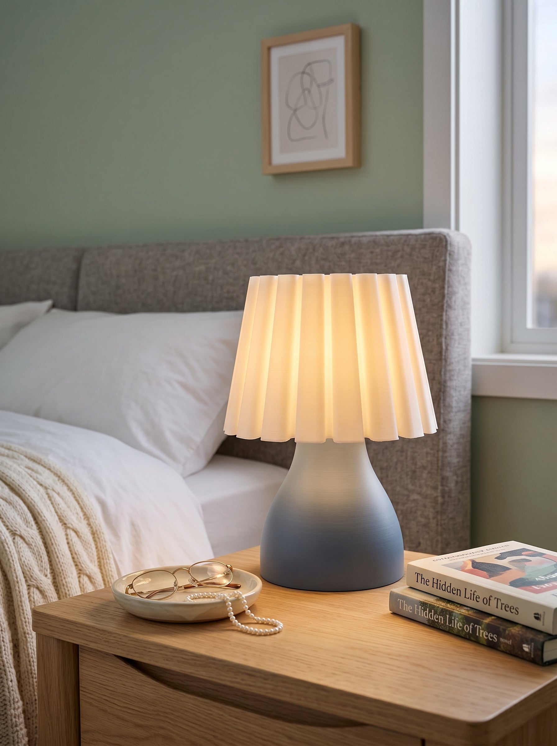 Plissé Table Lamp
