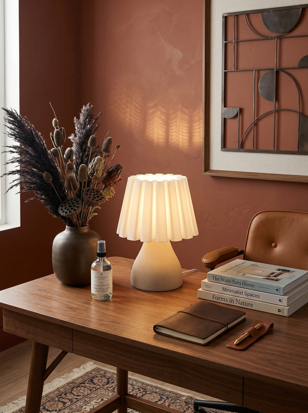 Plissé Table Lamp