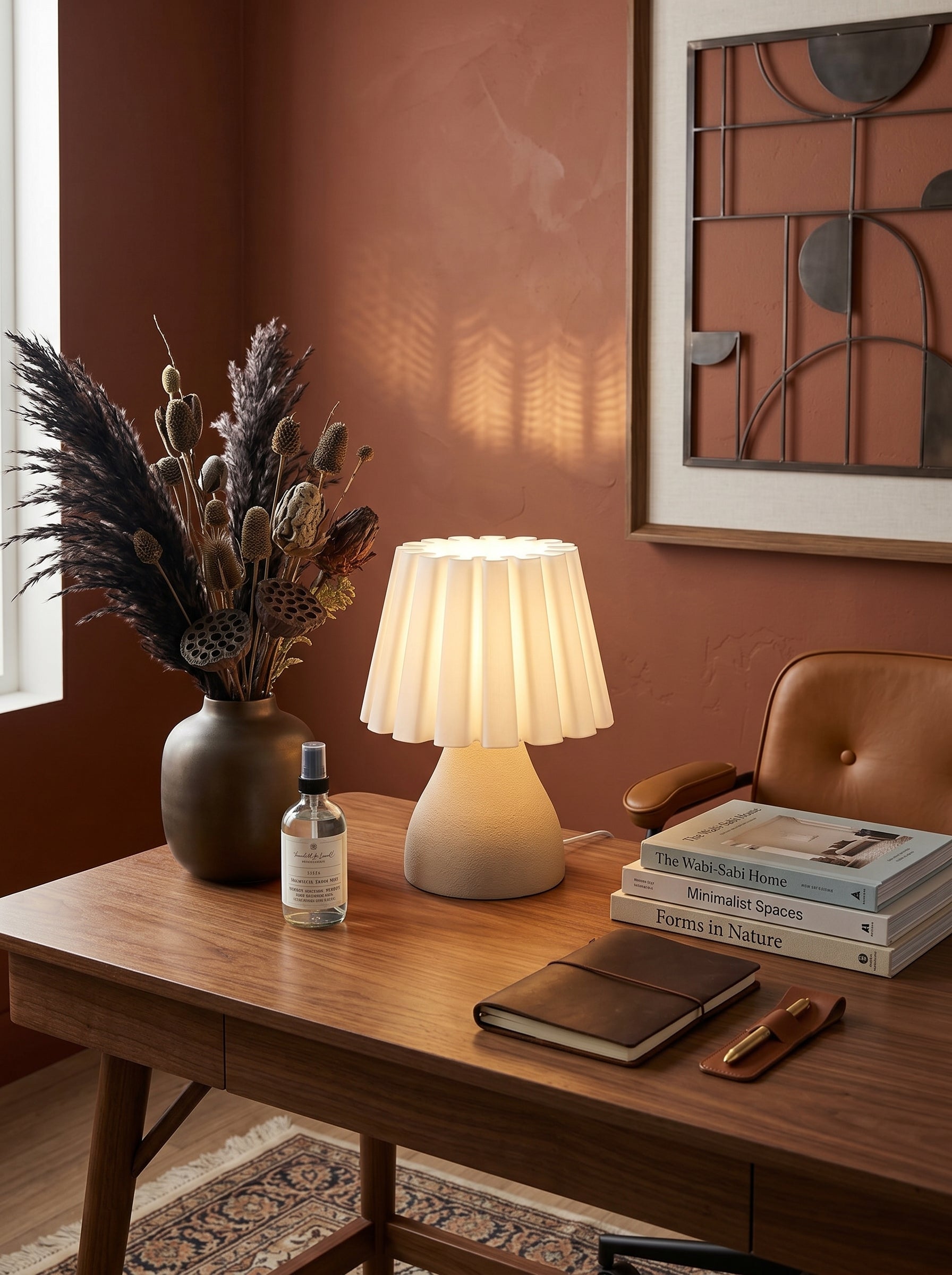 Plissé Table Lamp