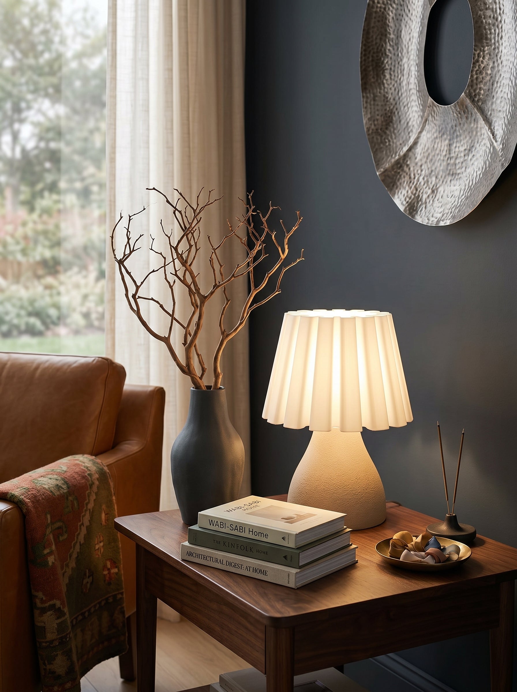 Plissé Table Lamp